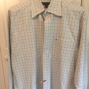 TOMMY HILFIGER - Men's Button Down Dress Shirt